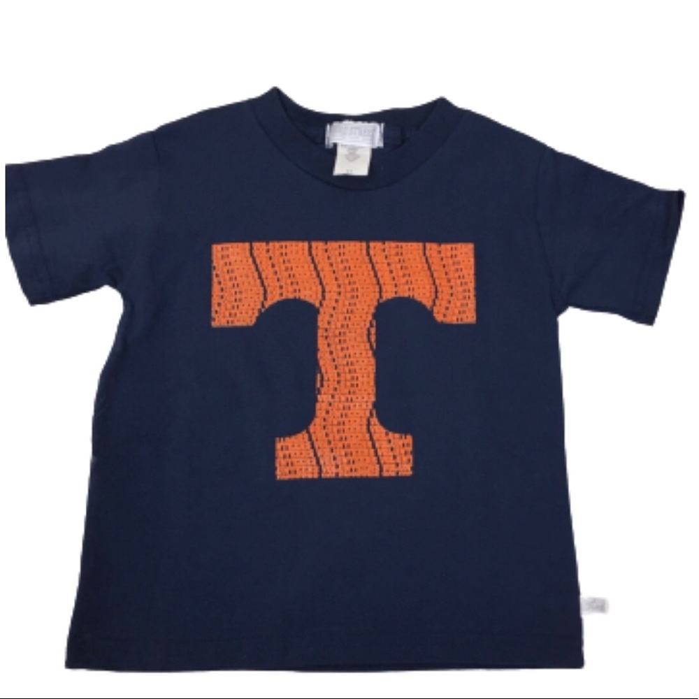 Tennessee Volunteers Navy & Orange Short Sleeve T